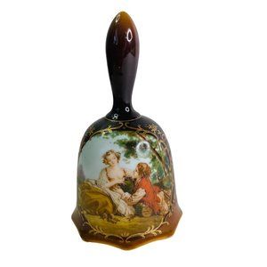 Vintage Musical Bell Francois Boucher 6" Porcelain